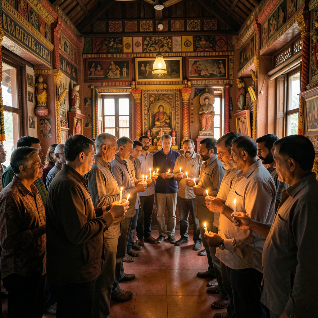 Prayer vigil at Oxford Hindu Temple raises almost £9k for Nepal flood victims
